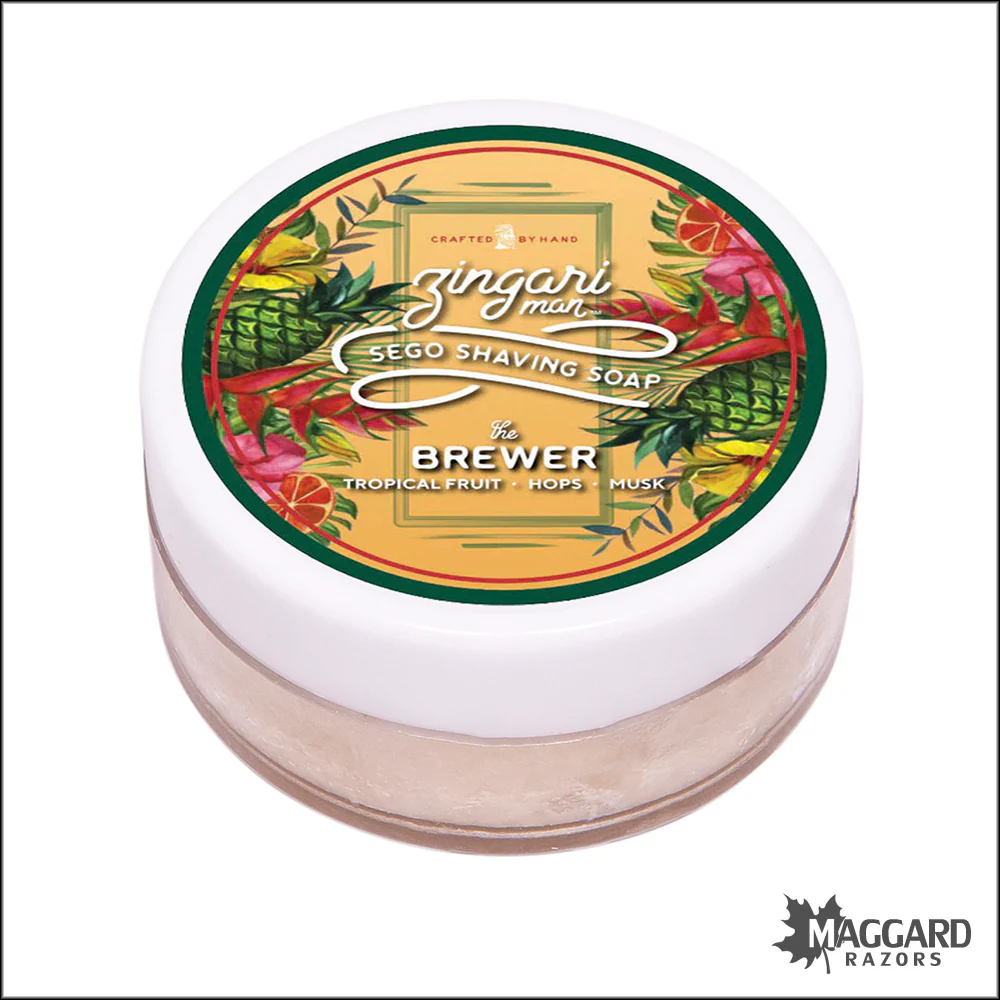 Zingari Man Artisan Shaving Soap and Aftershave Balm Samples - Image 7