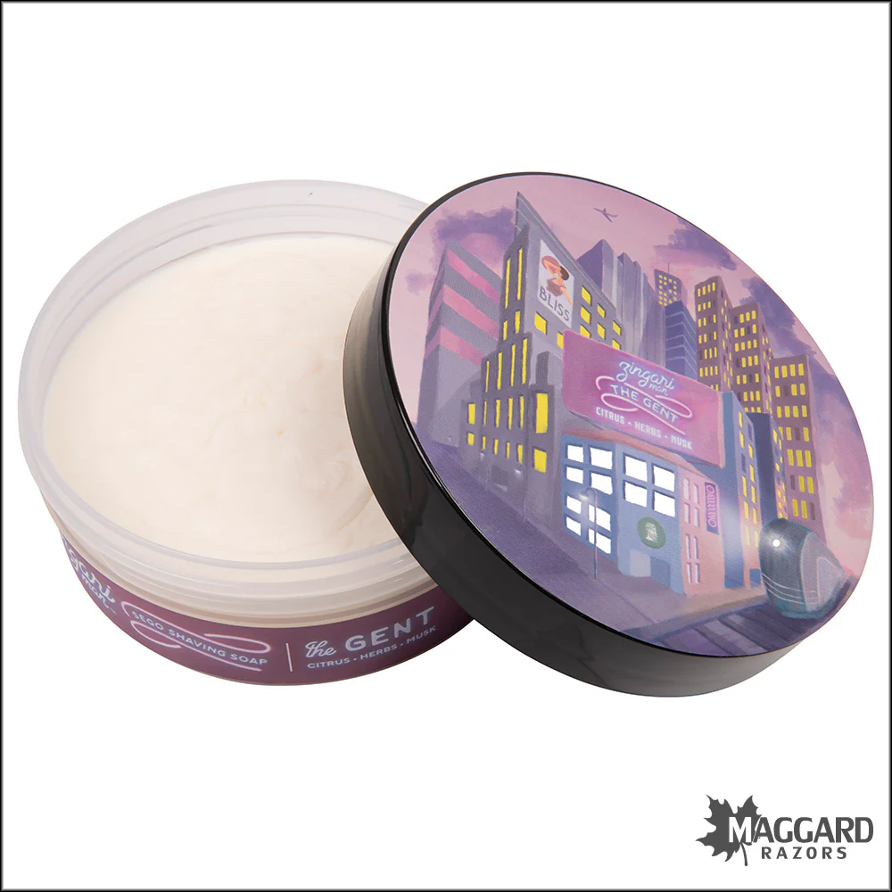Zingari Man The Gent Artisan Shaving Soap, 5oz - Seasonal Release - Image 2
