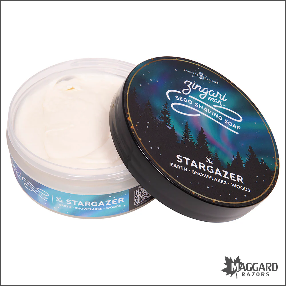 Zingari Man The Stargazer Artisan Shaving Soap, 5oz - Sego Base - Image 2